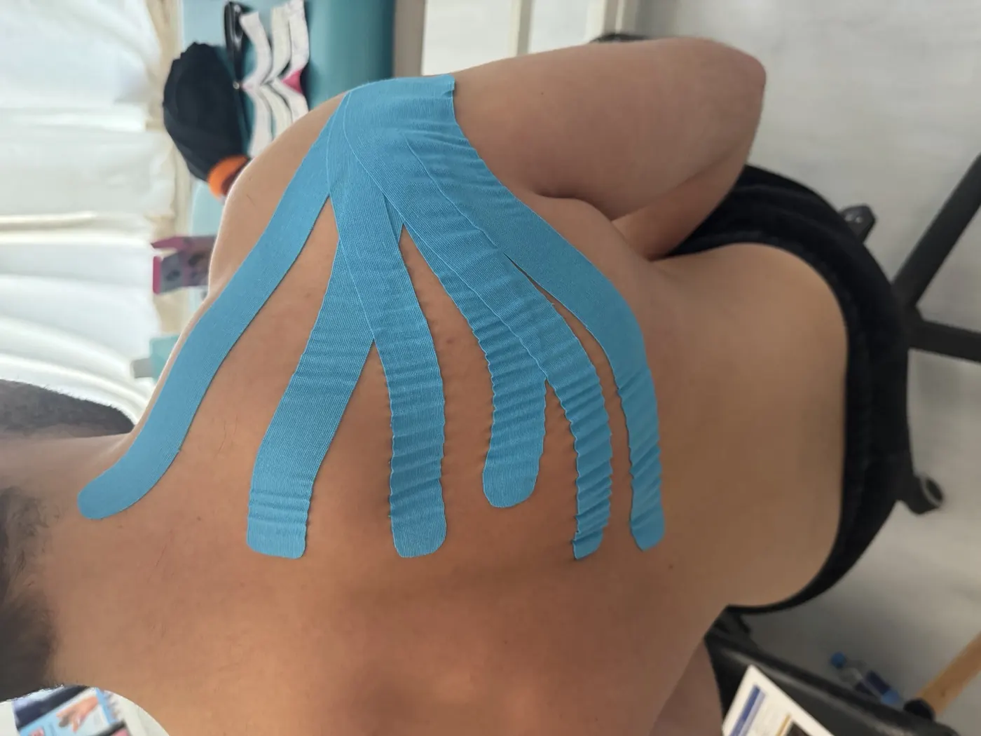 Taping als onderdeel van een behandeling