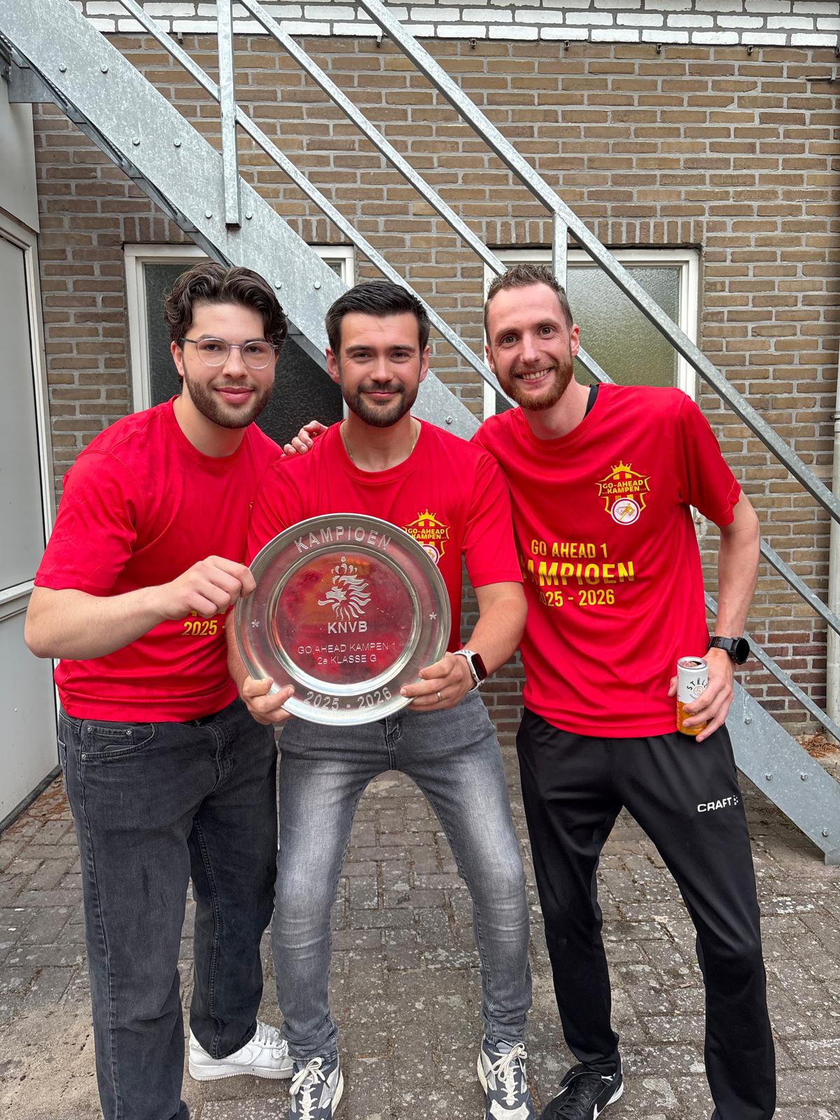 Kampioen met Go Ahead Kampen